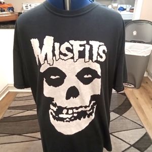 Misfits Rock Band T-shirt Size xl black